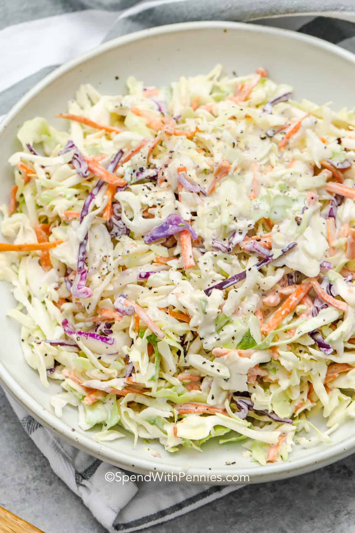 Easiest 4-Ingredient Homemade Coleslaw for Any Meal